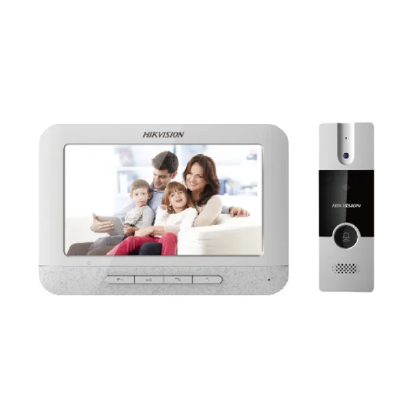 Picture of Hikvision video door phone intercom kit (indoor kit with memory)