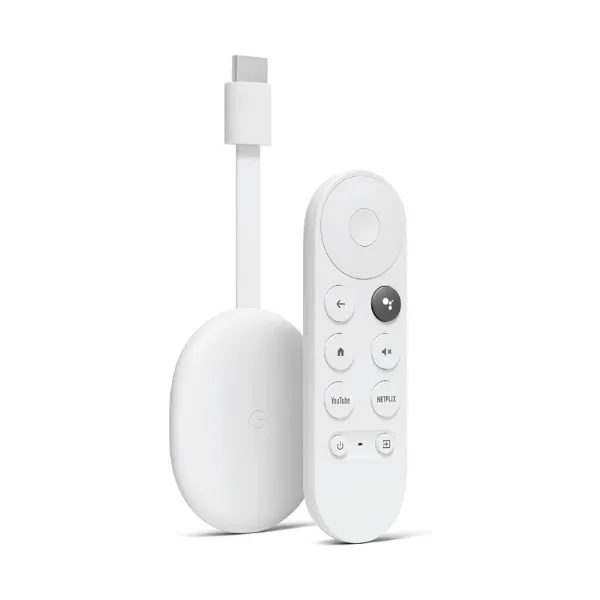 Picture of Google Chromecast 4th generation with Google TV streaming 4K