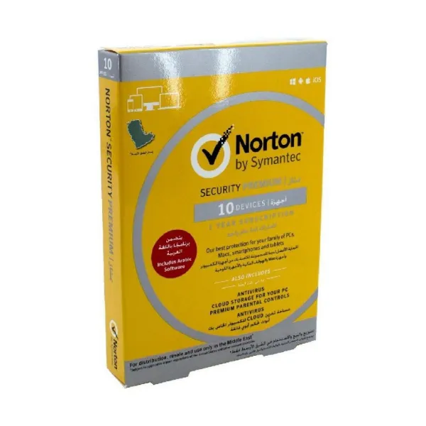 Picture of Norton antivirus security premium