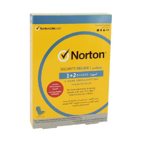 Picture of Norton antivirus security deluxe 3.0