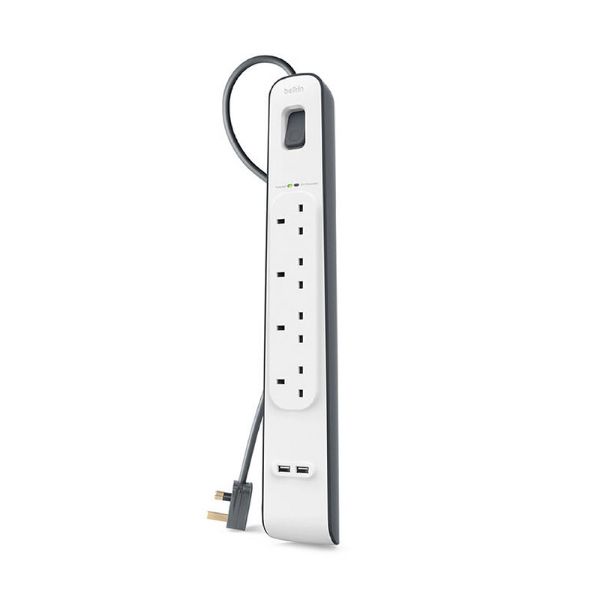 Picture of Belkin 2,4 Amp USB Charging 4-outlet Surge Protection Strip