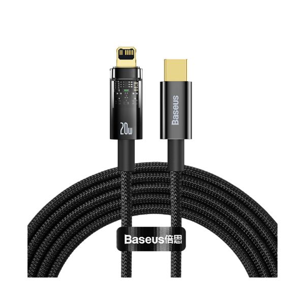 Picture of Baseus Explorer Series Auto Power-Off fast charging cable Type-C to Lightning 20W